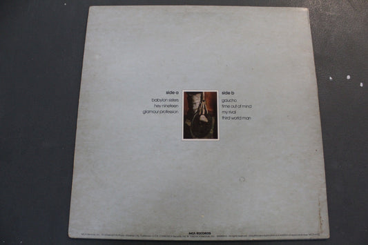 Steely Dan Gaucho Vinyl record (VG+)