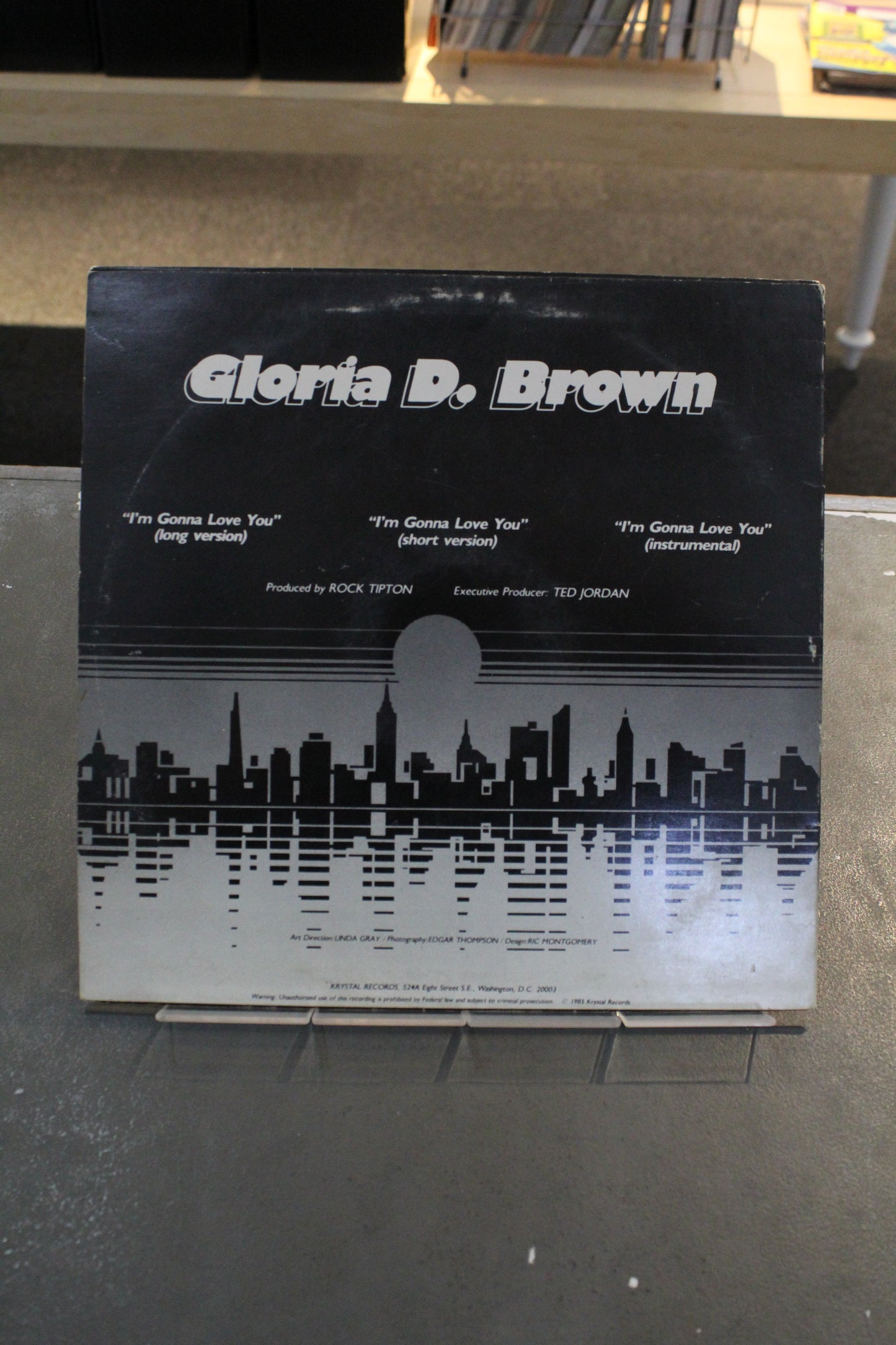 Gloria D. Brown I'm gonna love you