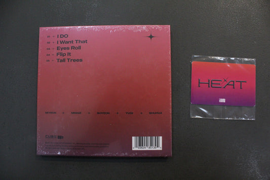 (G)I-DLE HEAT Special EP 01 CD with PHOTOCARD