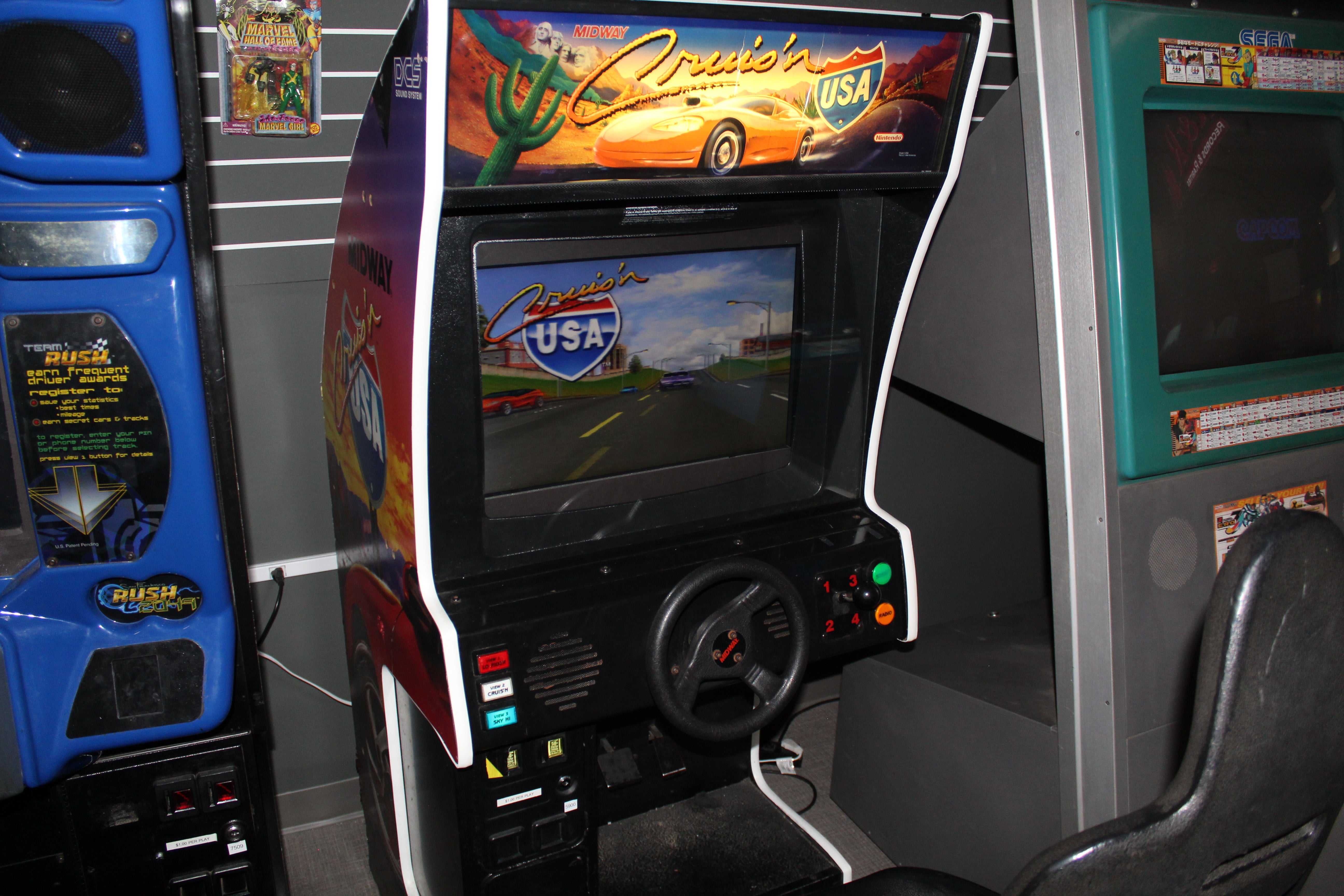 Cruis'n USA cab : r/Arcade1Up