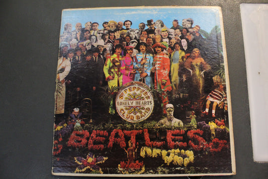 The Beatles SGT Peppers Lonely Hearts Club Band (VG) Vinyl Record