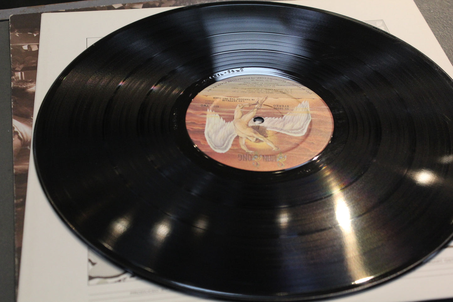 Led Zeppelin in Through The Outdoor (VG+) Vinyl record