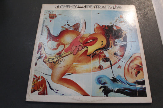 Dire Straits Alchemy Live (NM) Vinyl Record