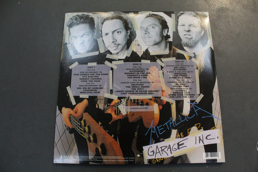 Metallica Garage INC Vinyl Record (VG+)