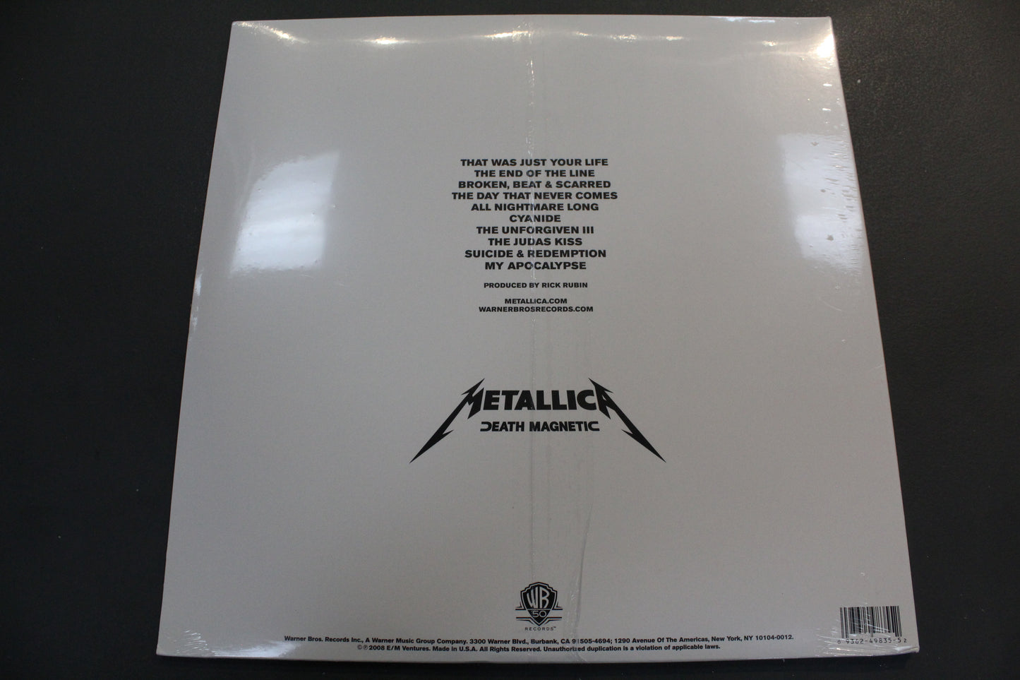 Metallica Death Magnetic Vinyl record (Sealed)