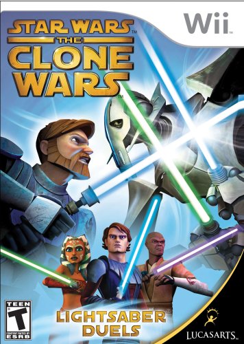 Star Wars: The Clone Wars Lightsaber Duels (CIB) - Wii