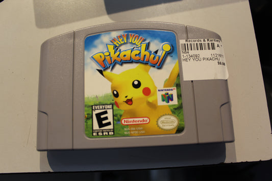 Hey You Pikachu (Loose) - N64