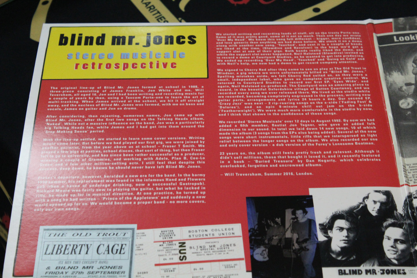 Blind Mr Jones-stereo Musical Retrospective