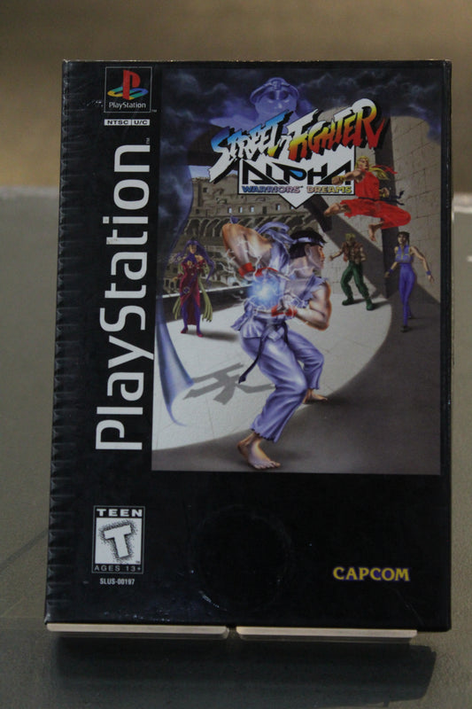 STREET FIGHTER ALPHA - WARRIORS DREAMS - LONG BOX