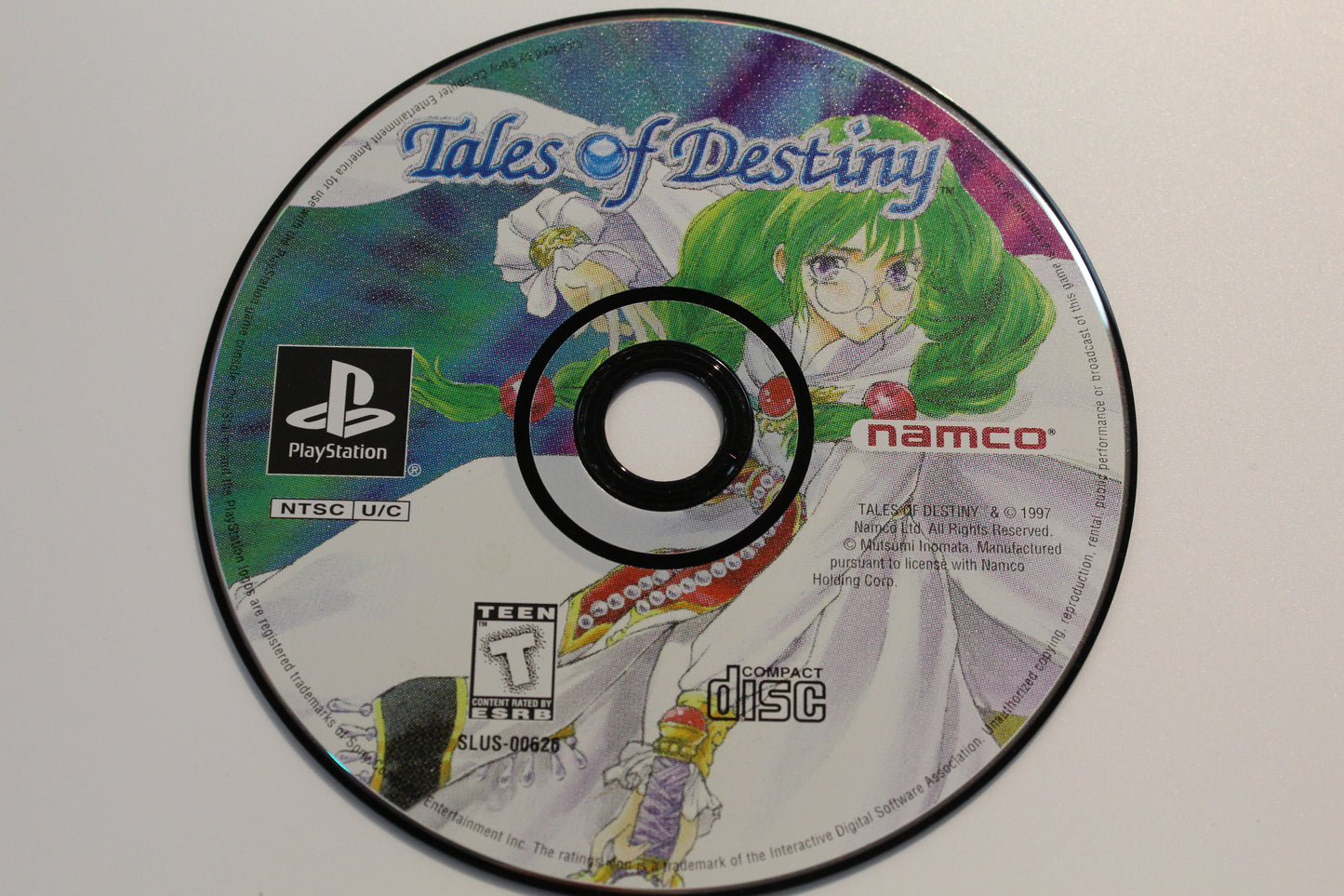 Tales Of Destiny game PlayStation one (Loose) Tested